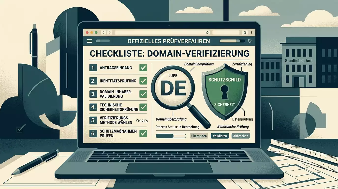 Checkliste zur Prüfung einer Domain in einer offiziellen Glücksspielübersicht