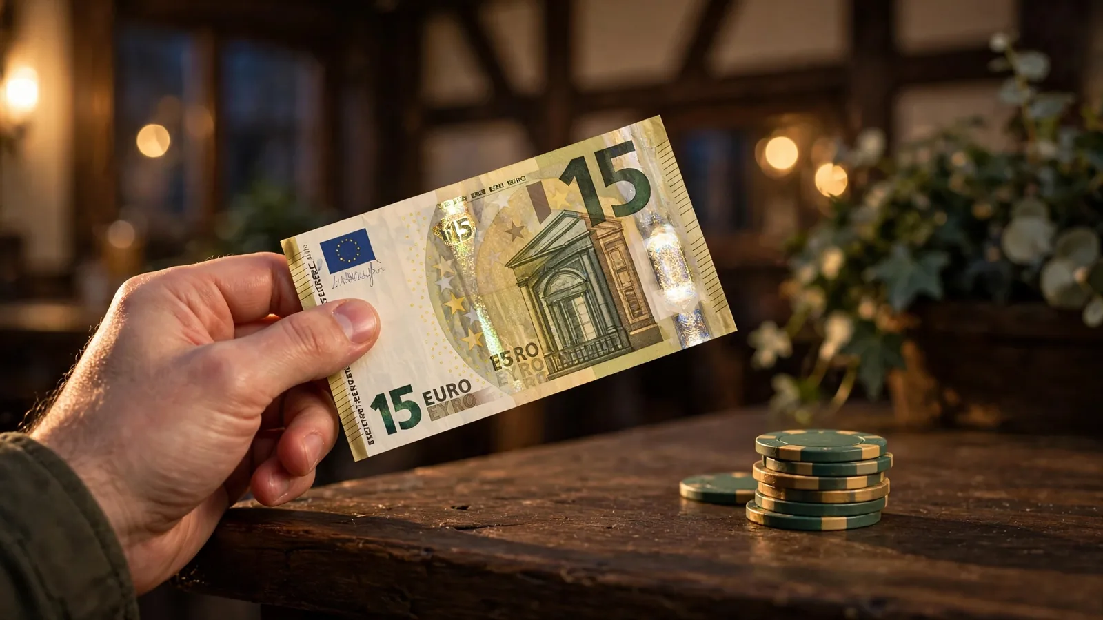 15-Euro-Bonus ohne Einzahlung im Online-Casino